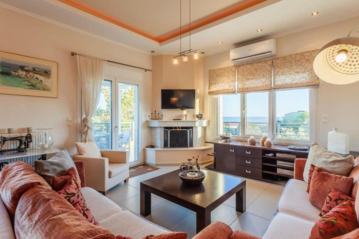 Navarino Captains Villa - Lux Private Pool Retreat Marathopoli Exterior photo