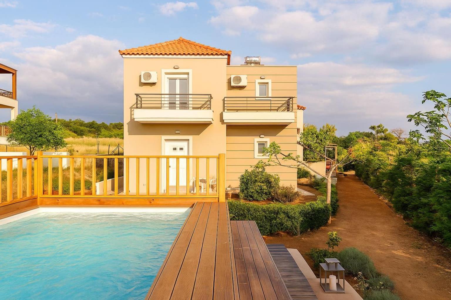 Navarino Captains Villa - Lux Private Pool Retreat Marathopoli Exterior photo